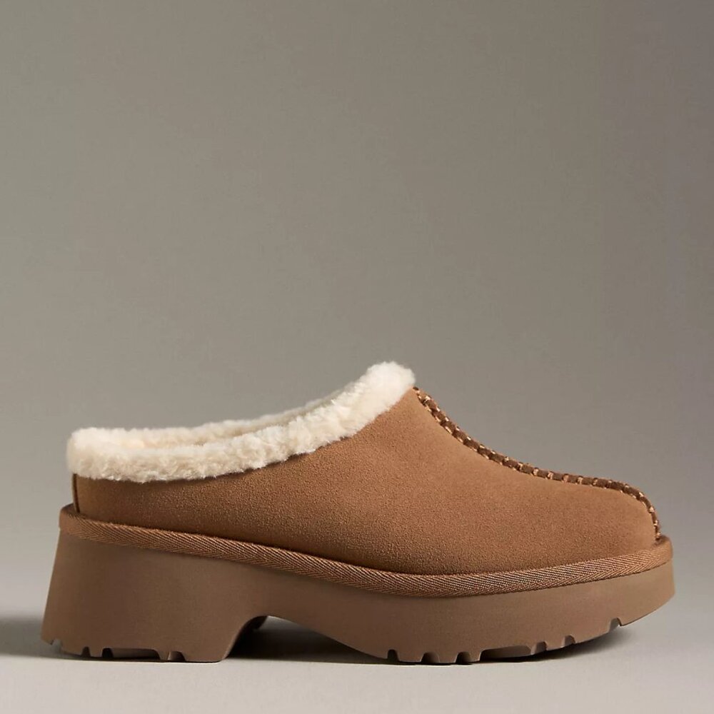 NEW UGG Sizes 7, 10 Women's New Heights Cozy Clogs - Chestnut